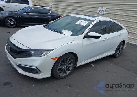 2020 Honda Civic Ex-L z USA, uszkodzony, nr VIN 19XFC1F70LE210413